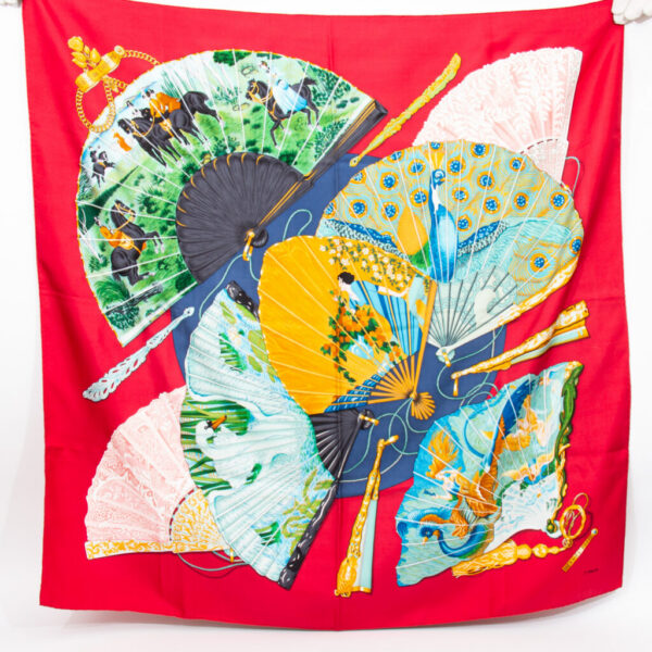 Hermès Carré 90 Brise de Charme Tuch Seide