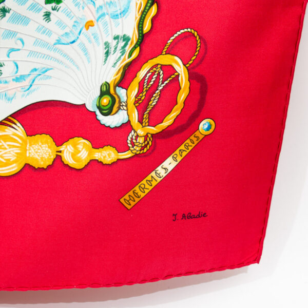Hermès Carré 90 Brise de Charme Tuch Seide