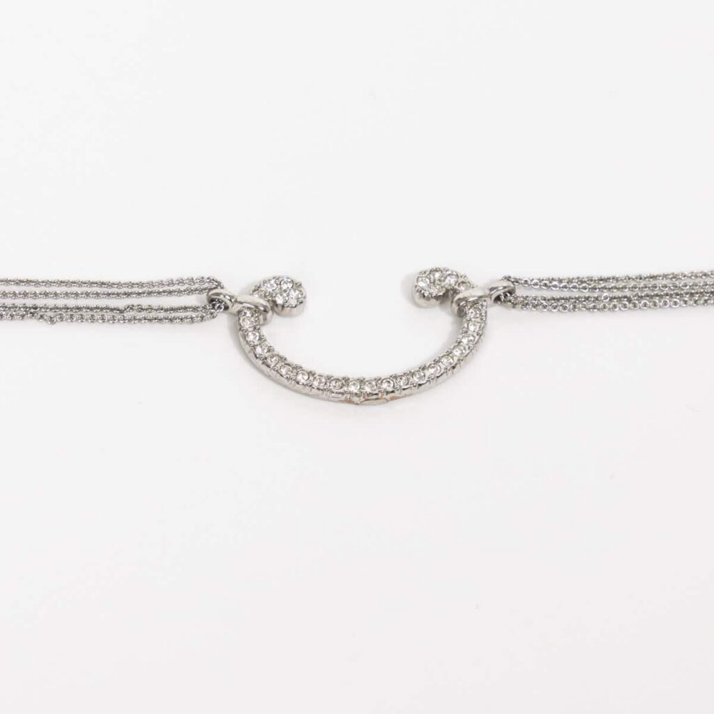 Christian Dior Kette Silber CD