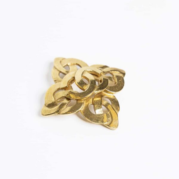 Chanel Vintage CC Wappen Brosche Vintage