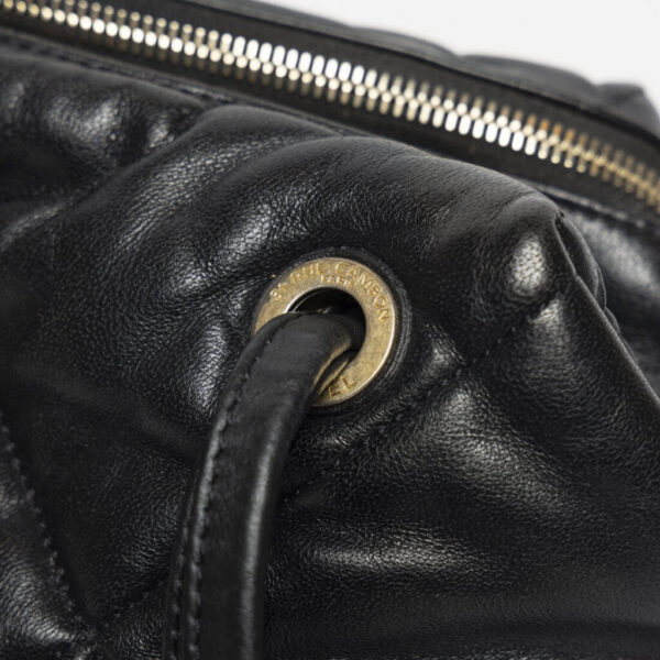 Chanel Soft Bowling Tasche Schwarz