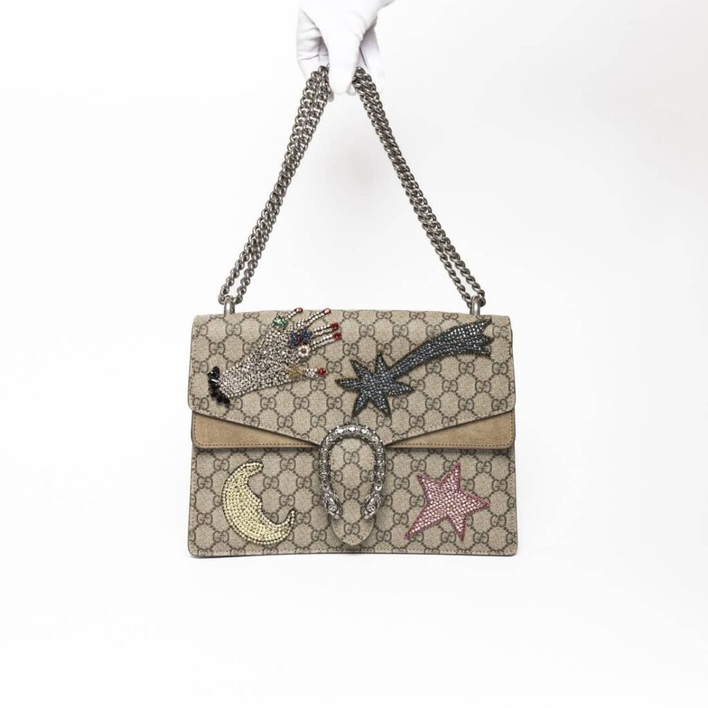 Gucci Dionysus City Supreme GG bestickt mit Kristallen
