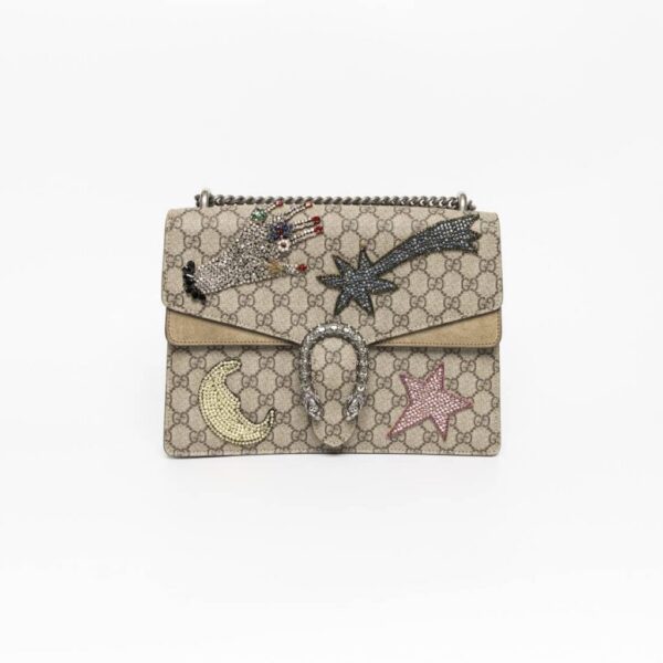 Gucci Dionysus City Supreme GG embroidered with crystals