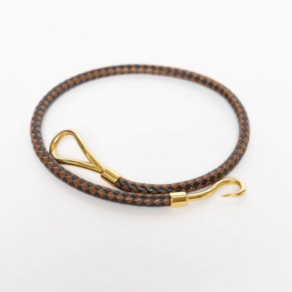 Pulsera gargantilla con gancho jumbo de Hermès