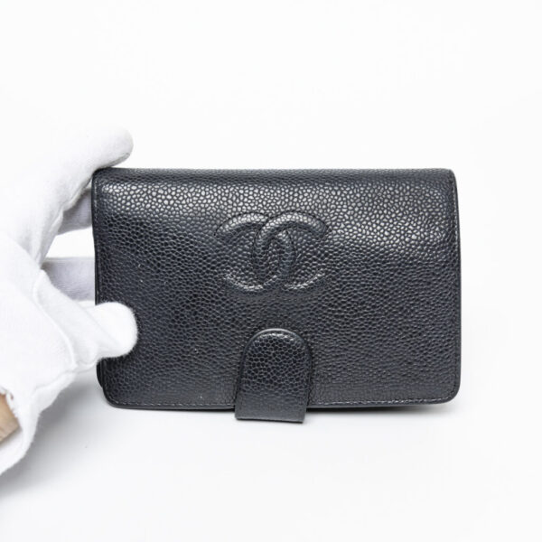 Cartera Chanel Coco Mark Caviar negra