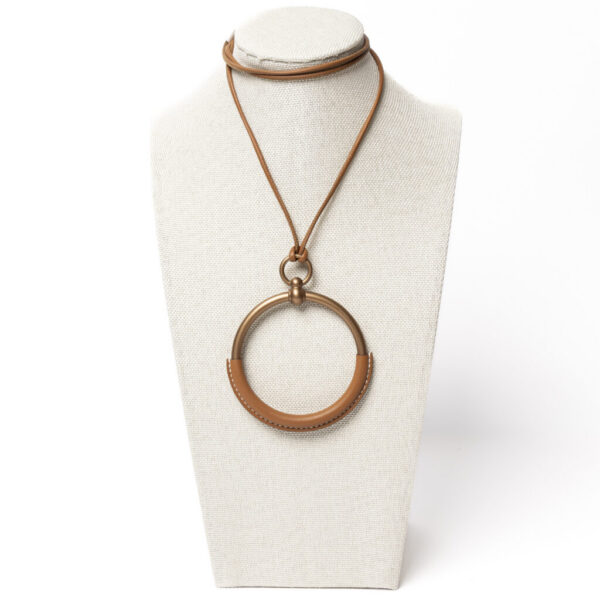 Collar con colgante de bucle de Hermès