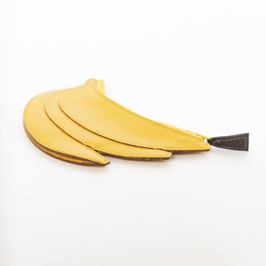 Porte-monnaie Hermès Mini Banana Pouch Epsom 1997
