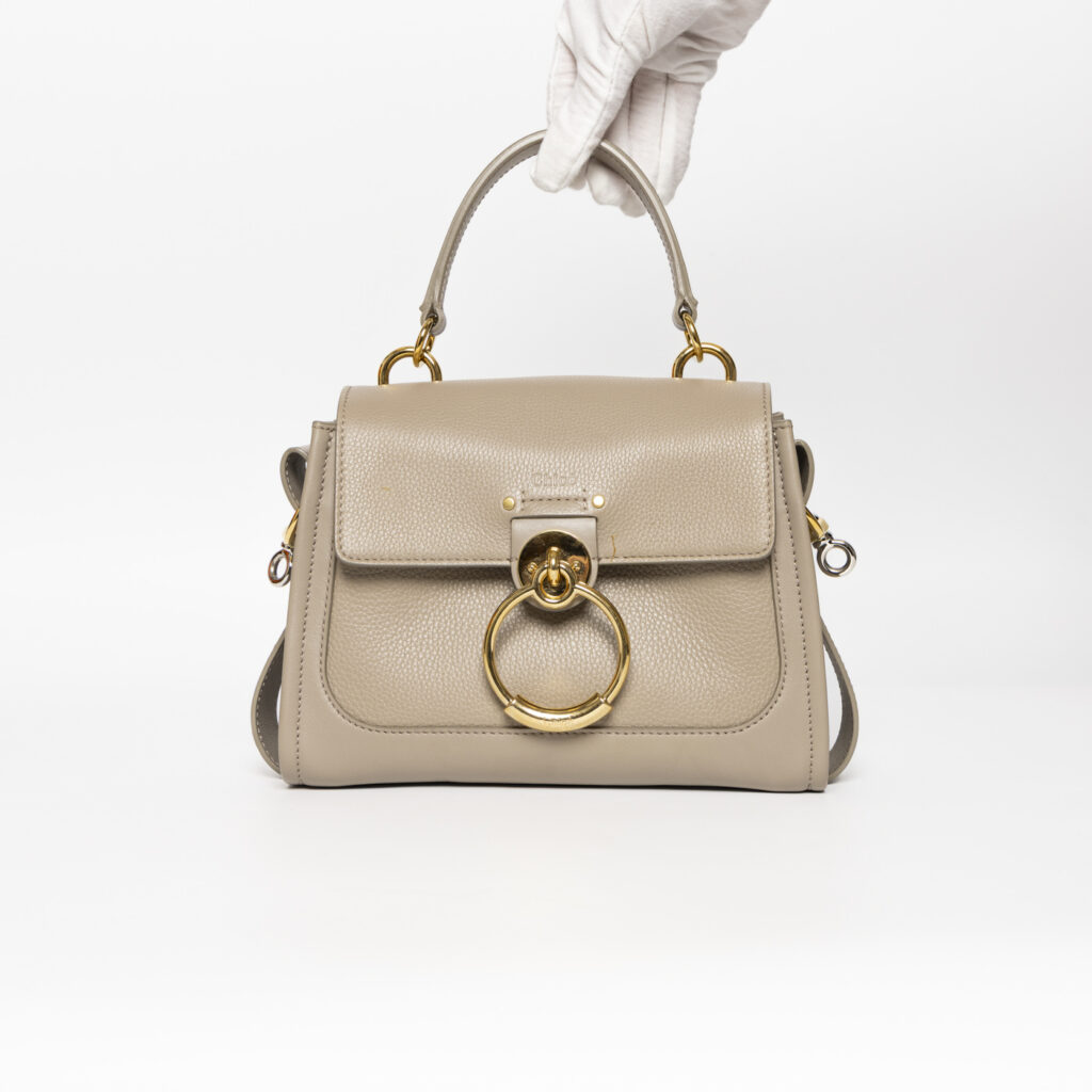 Sac Chloé Tess Mini Beige