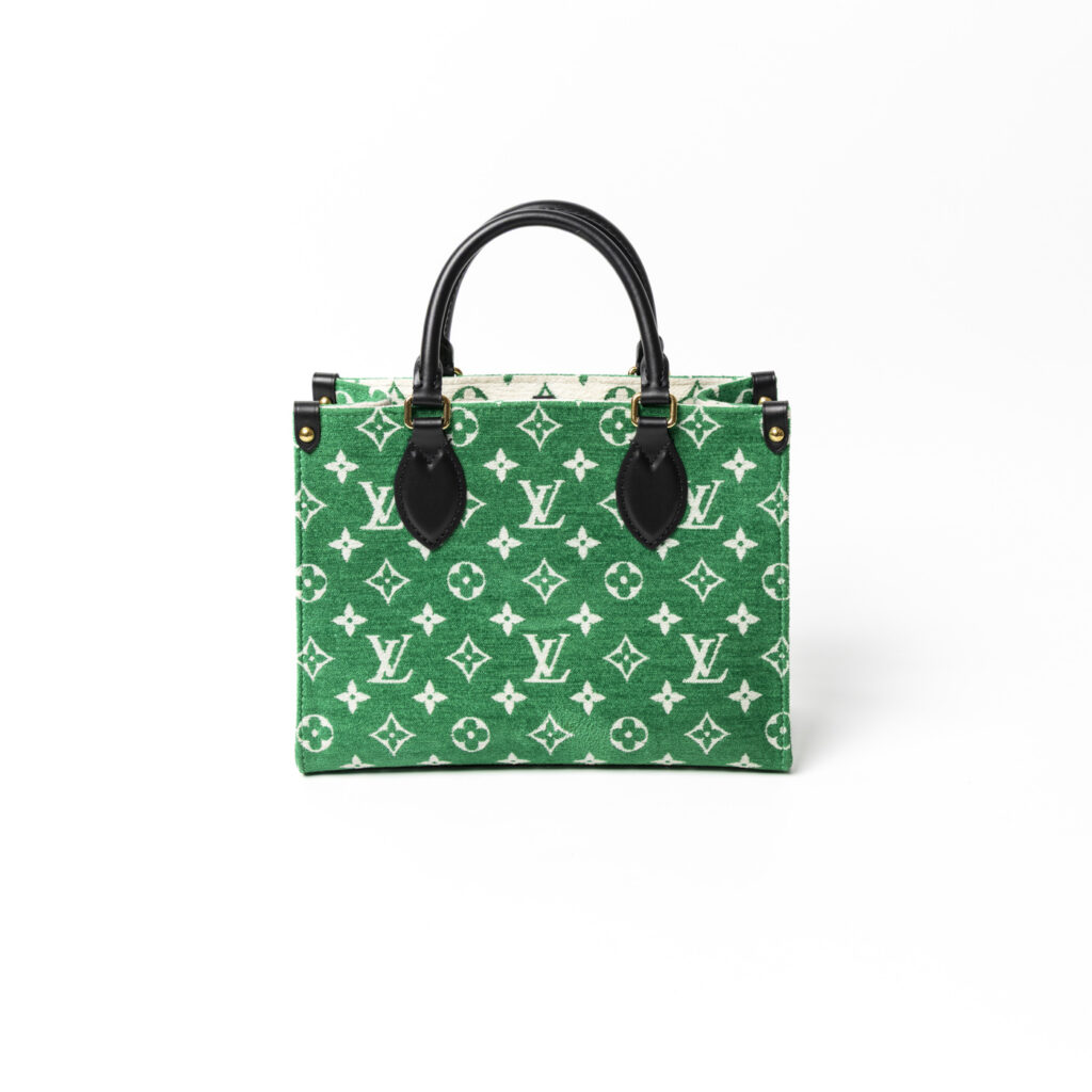 Louis Vuitton Onthego PM Emerald Grün Tote Tasche