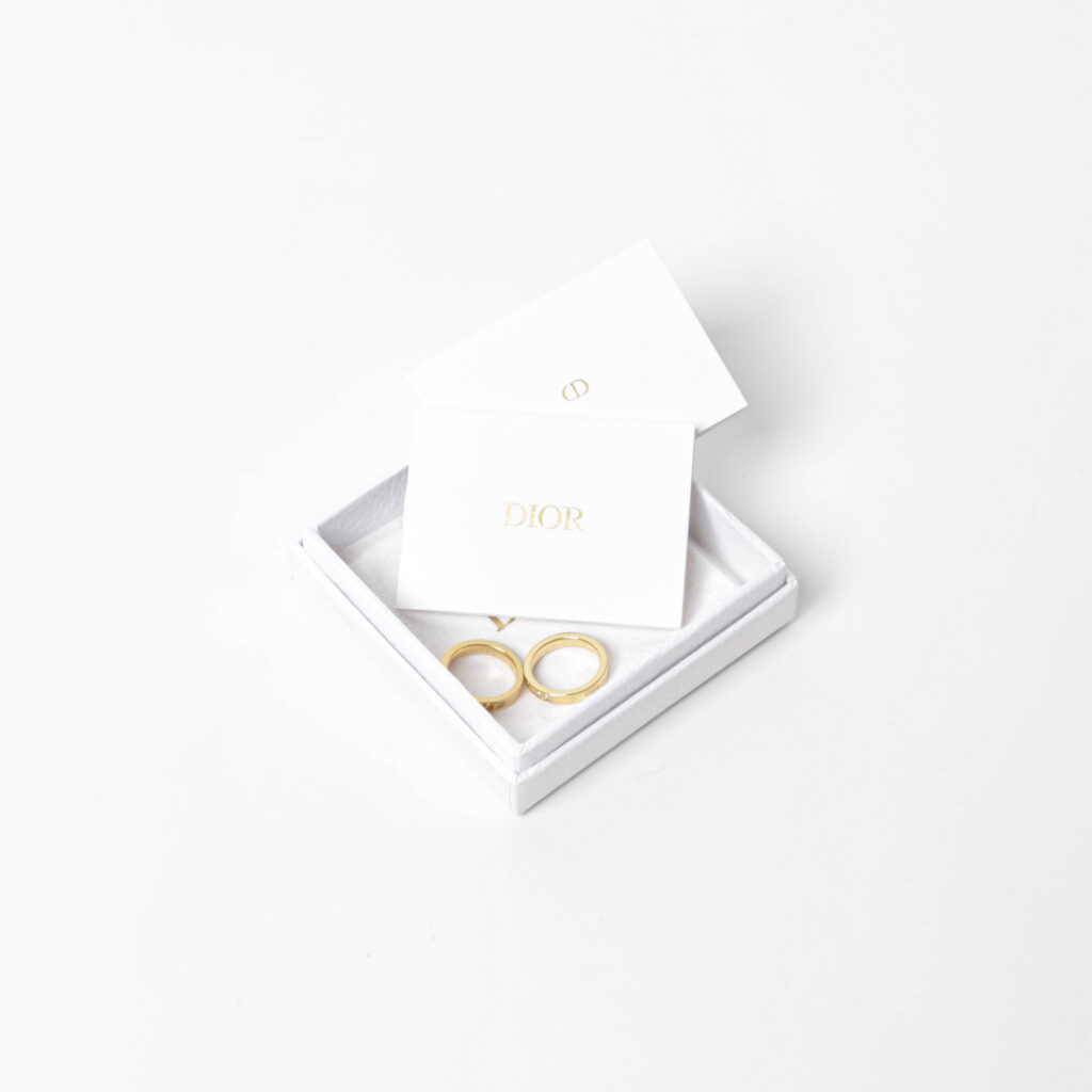 Dior Revolution Ring 2er Set mit Kristallen