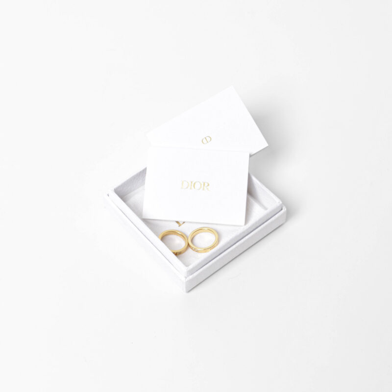 Anillo Dior Revolution de 2 piezas con cristales – Imagen 1