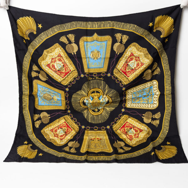Hermès Pañuelo Carré 90 Gala de Concours seda