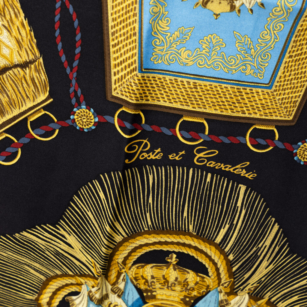 Hermès Carré 90 Gala de Concours scarf silk