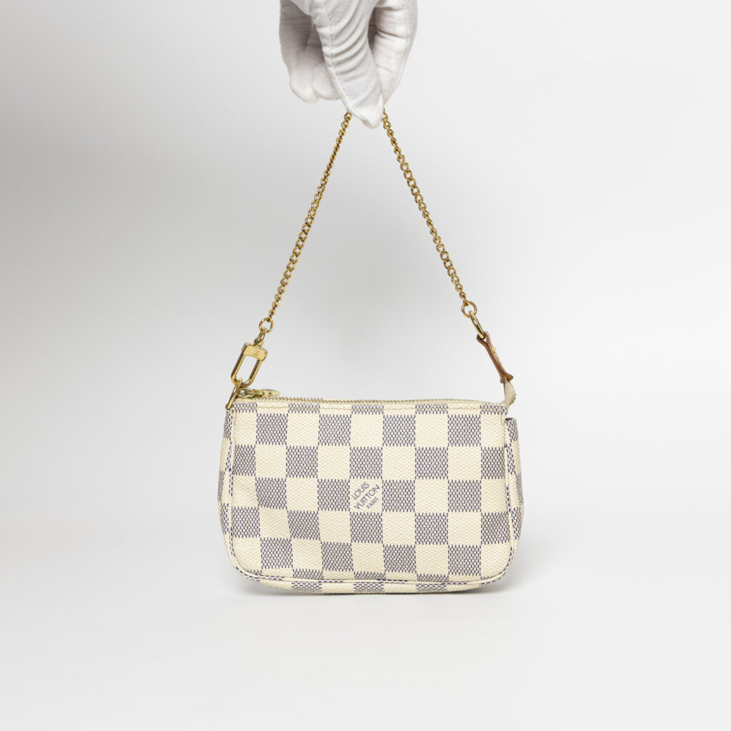 Louis Vuitton Mini Pochette Accesoires Damier Azur