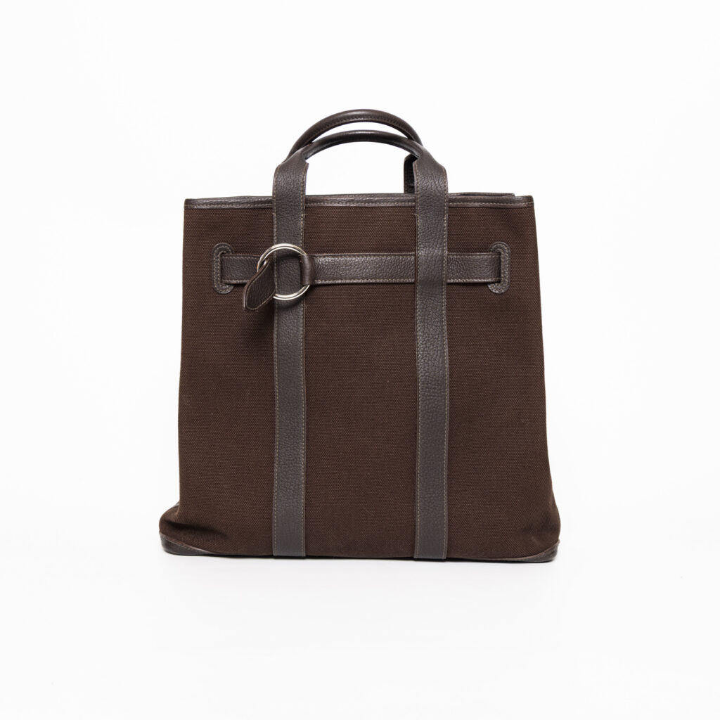 Hermès Shopper Petite Ceinture Mm Twirl Mit Silberner Hardware Tasche