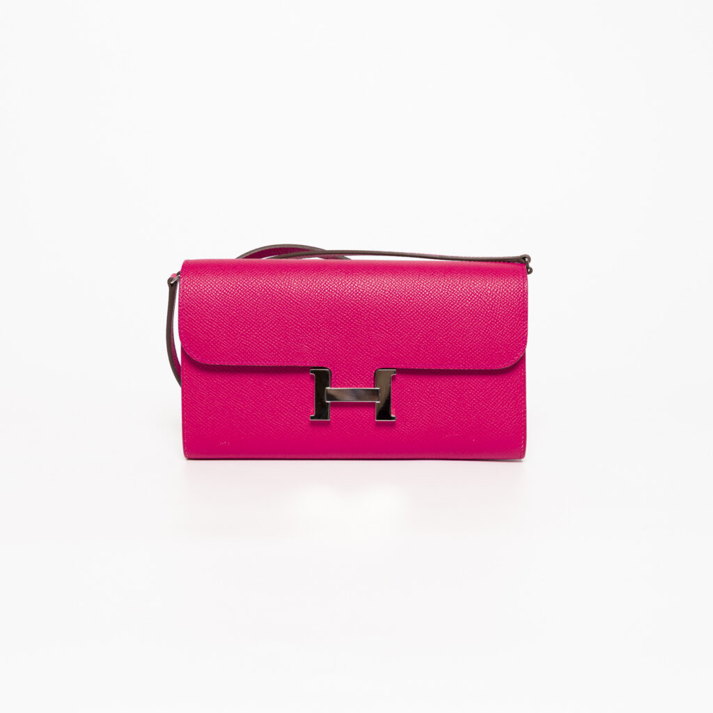 Hermès Constance Wallet to Go Rose Extreme 2025