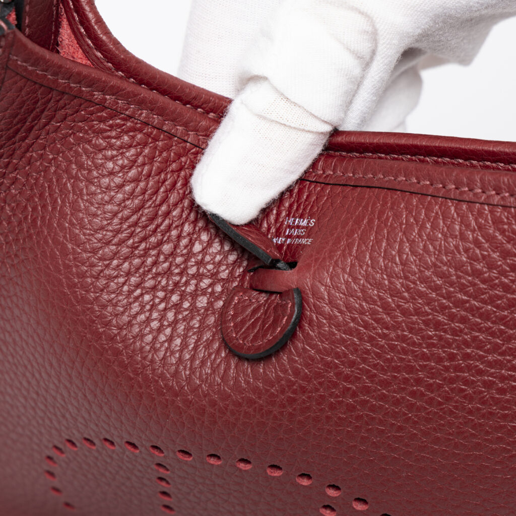 Hermès Evelyne 16 Crossbody Tasche Rouge H Grenat Rot