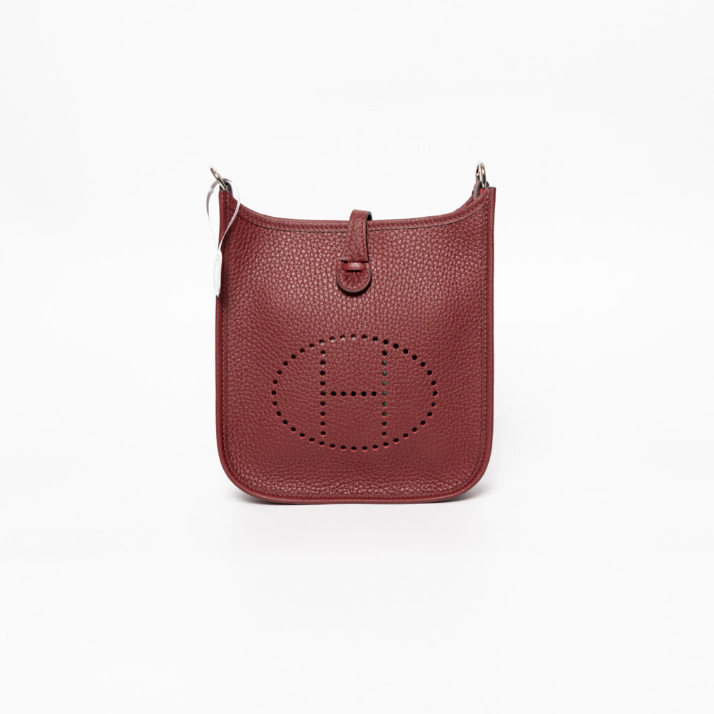 Hermès Evelyne 16 Crossbody Tasche Rouge H Grenat Rot