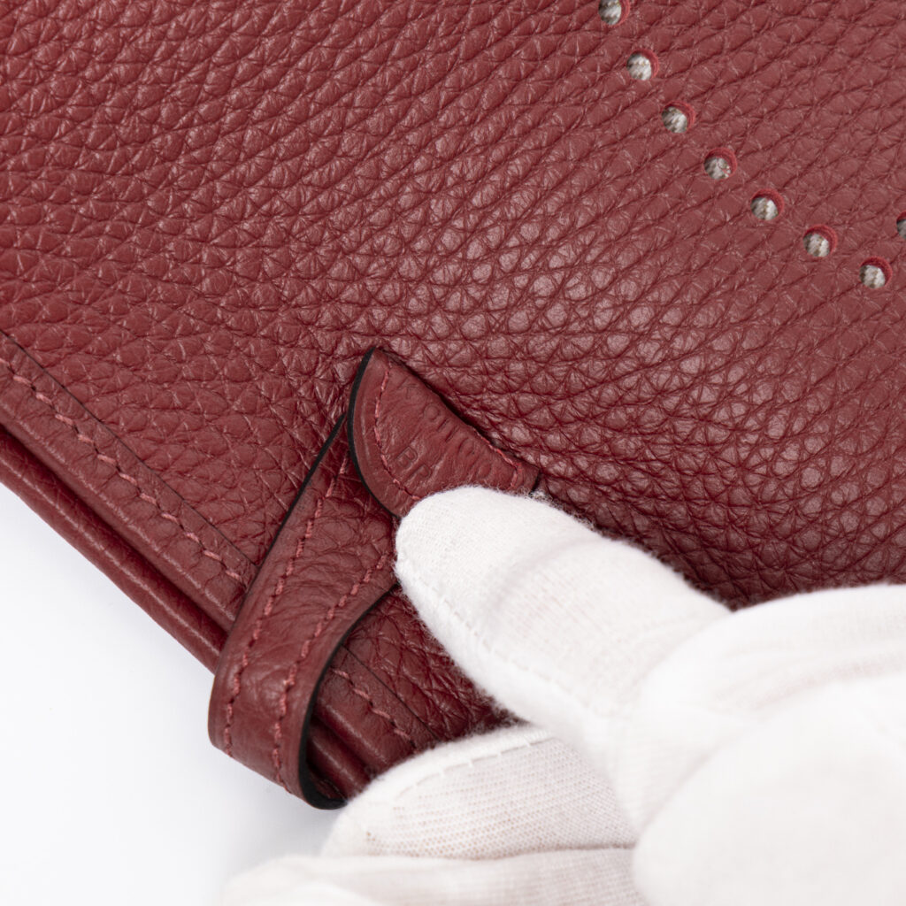 Hermès Evelyne 16 Crossbody Tasche Rouge H Grenat Rot
