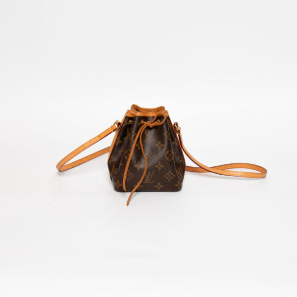 Louis Vuitton Nano Noé Monogram Canvas Tasche