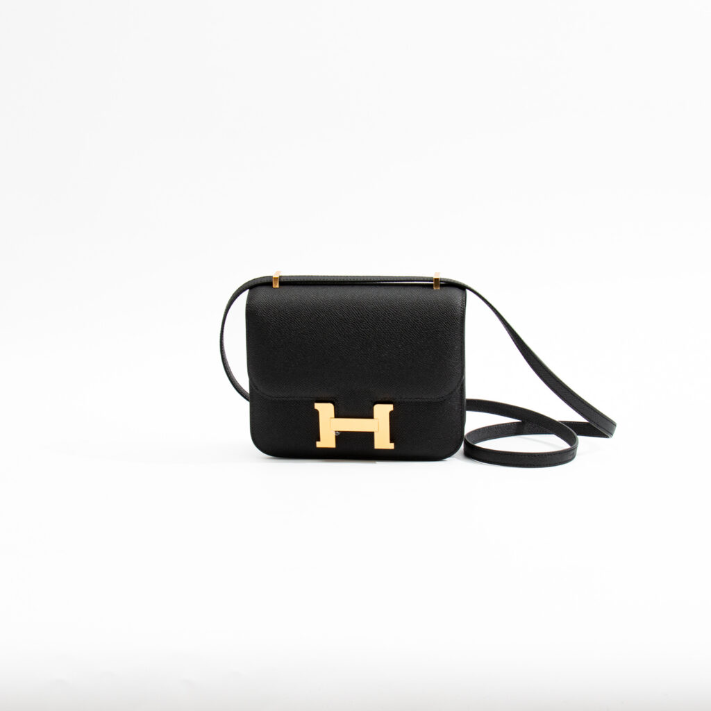 Hermès Constance Mini Epsom Schwarz mit GHW 2025