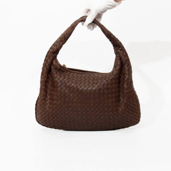 Bottega Veneta Handtasche Intrecciato Hobo Braun 115653