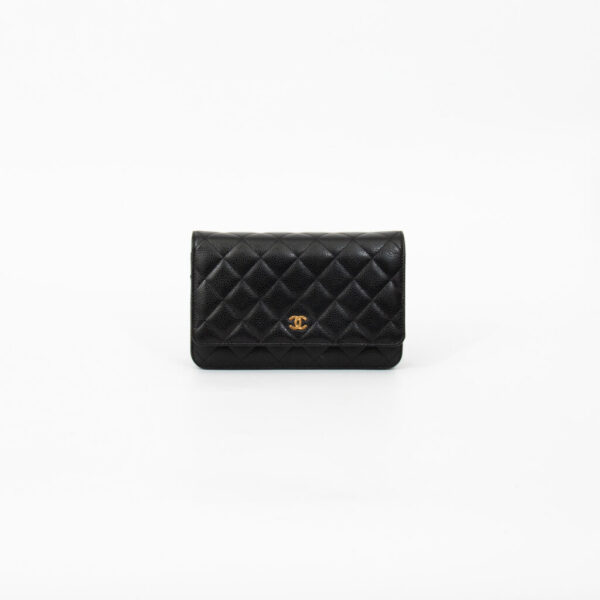Chanel Wallet on Chain Tasche Caviar Schwarz 2020–2021 30738817