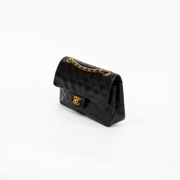 Chanel Timeless Small Tasche Schwarz Lambskin Vintage 3146967