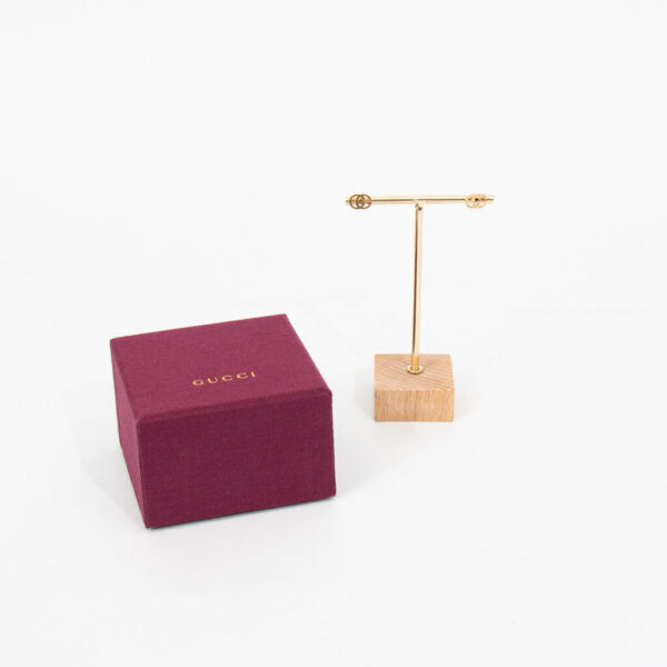 Gucci GG Studs Gold Ohrringe 750er Gold