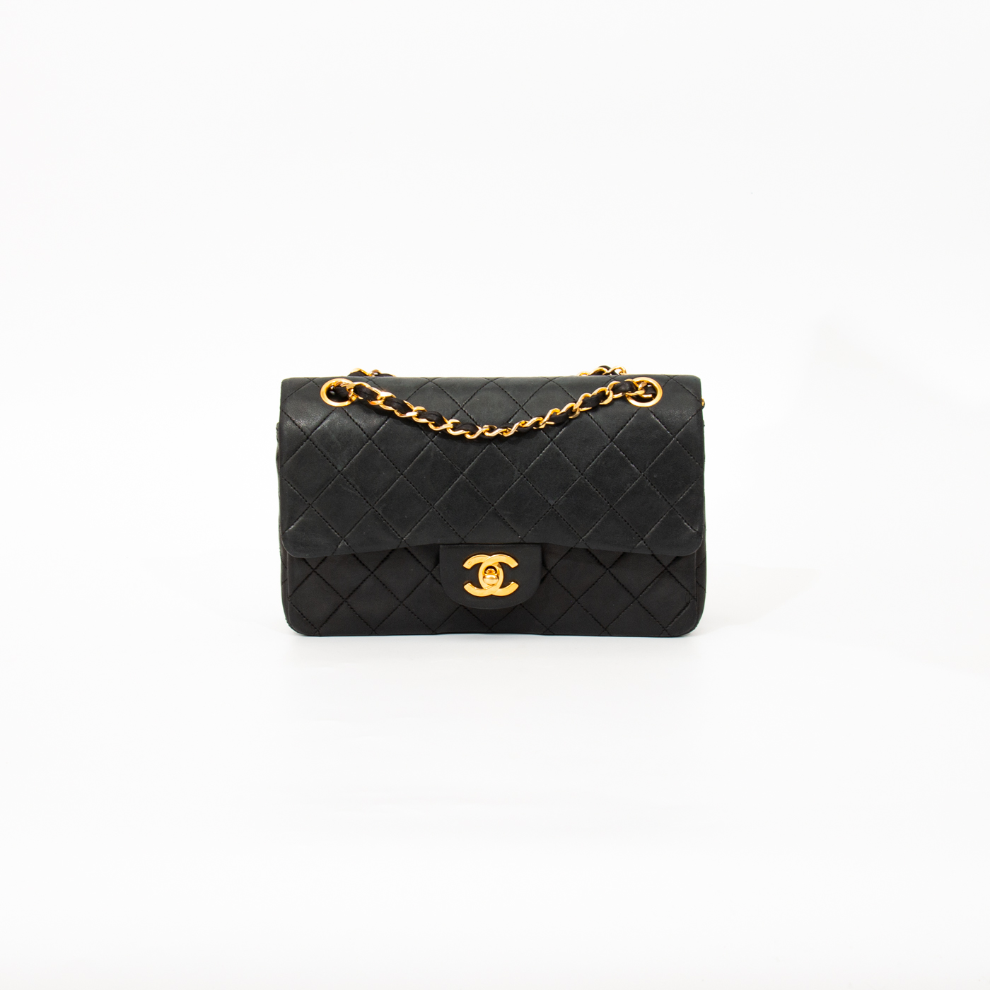 Chanel Tasche Timeless Double Flap Small 0584305 1986-1988