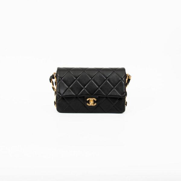 Chanel Single Flap Bag CC Strap Black New HJT3L5G2 – the luxury cabinet