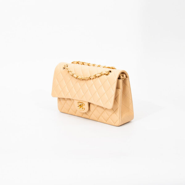 Chanel Timeless Medium Tasche Beige Lambskin 2012–2013 17367102