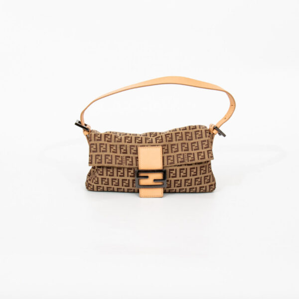 Fendi bag Zucchino Mamma Baguette Canvas
