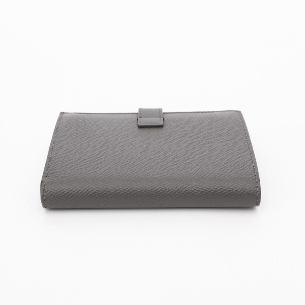 Cartera de piel Céline mediana con correa, color gris