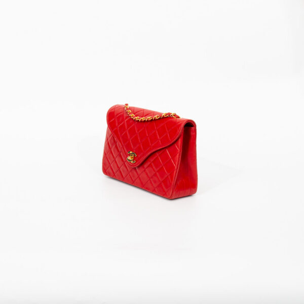 Chanel Tasche Diana Medium Lambskin Rot GHW 1994–1996 260596