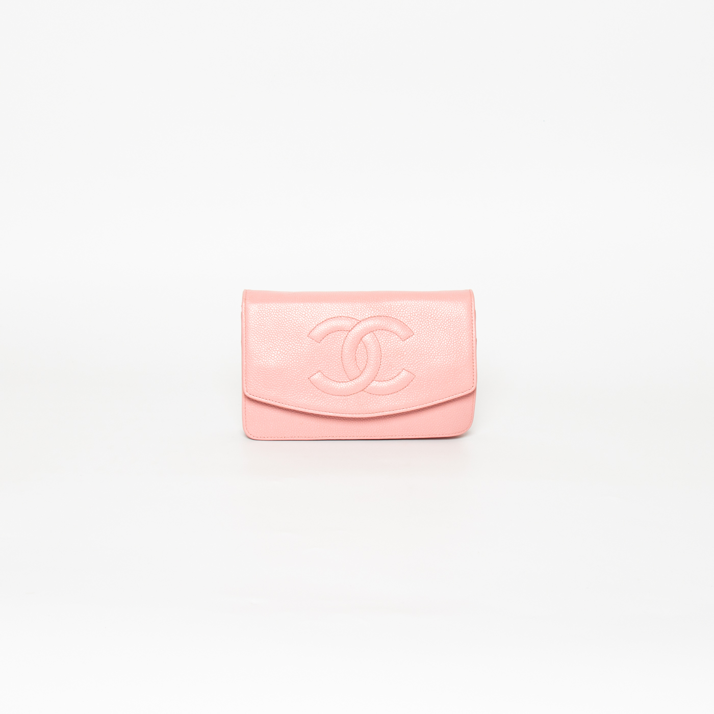 Chanel Tasche WOC Caviar Leder Rosa 2004–2005 9371726