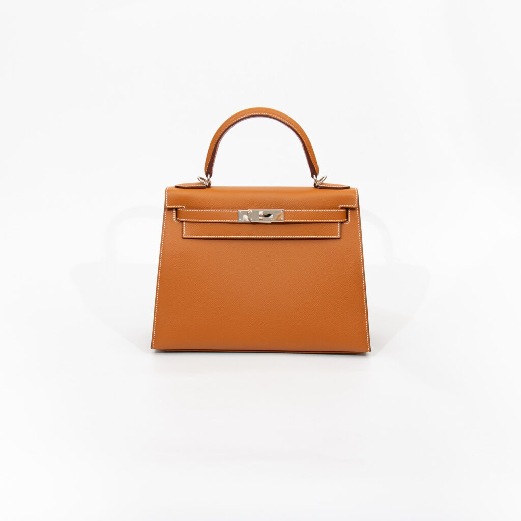 Hermès Kelly 28 Epsom Leder Gold Palladium Hardware 2024