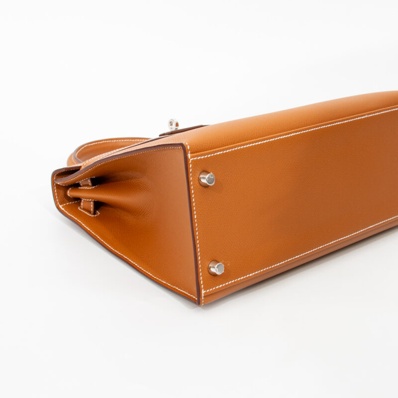 Hermès Kelly 28 Epsom Leder Gold Palladium Hardware 2024 – Bild 8