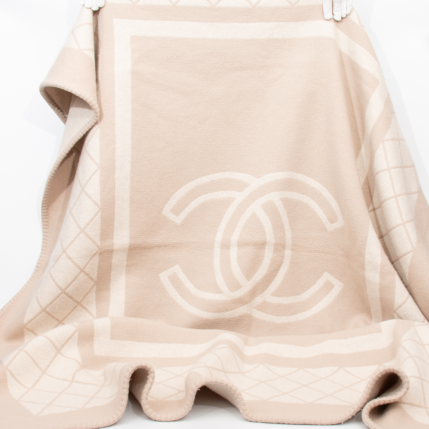 Chanel Wool Cashmere Blanket – the luxury cabinet