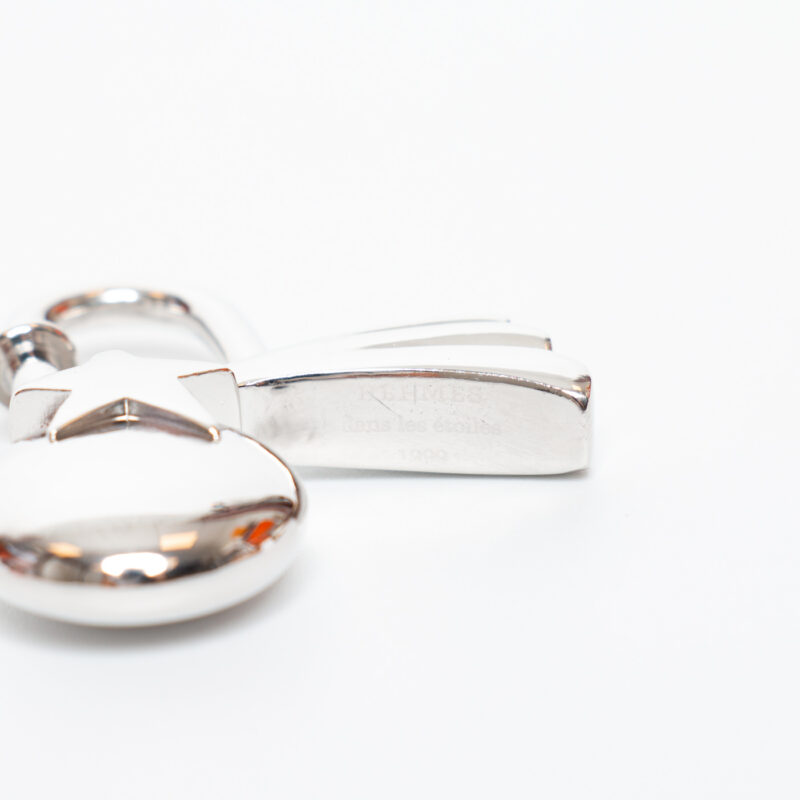 Hermès Charm Cadena Lock Shooting Star Aus Metall In Silber – Bild 4