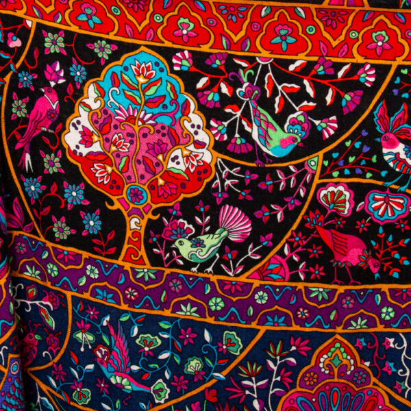 Hermès Carré Geant 140 cm Au Pays des Oiseaux Fleurs Multicolor