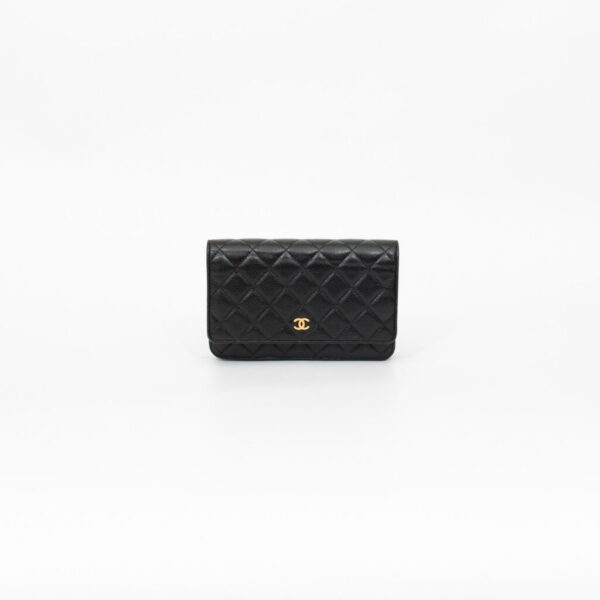 Chanel Wallet on Chain Caviar Schwarz Mit Goldener Hardware 2020 29357949