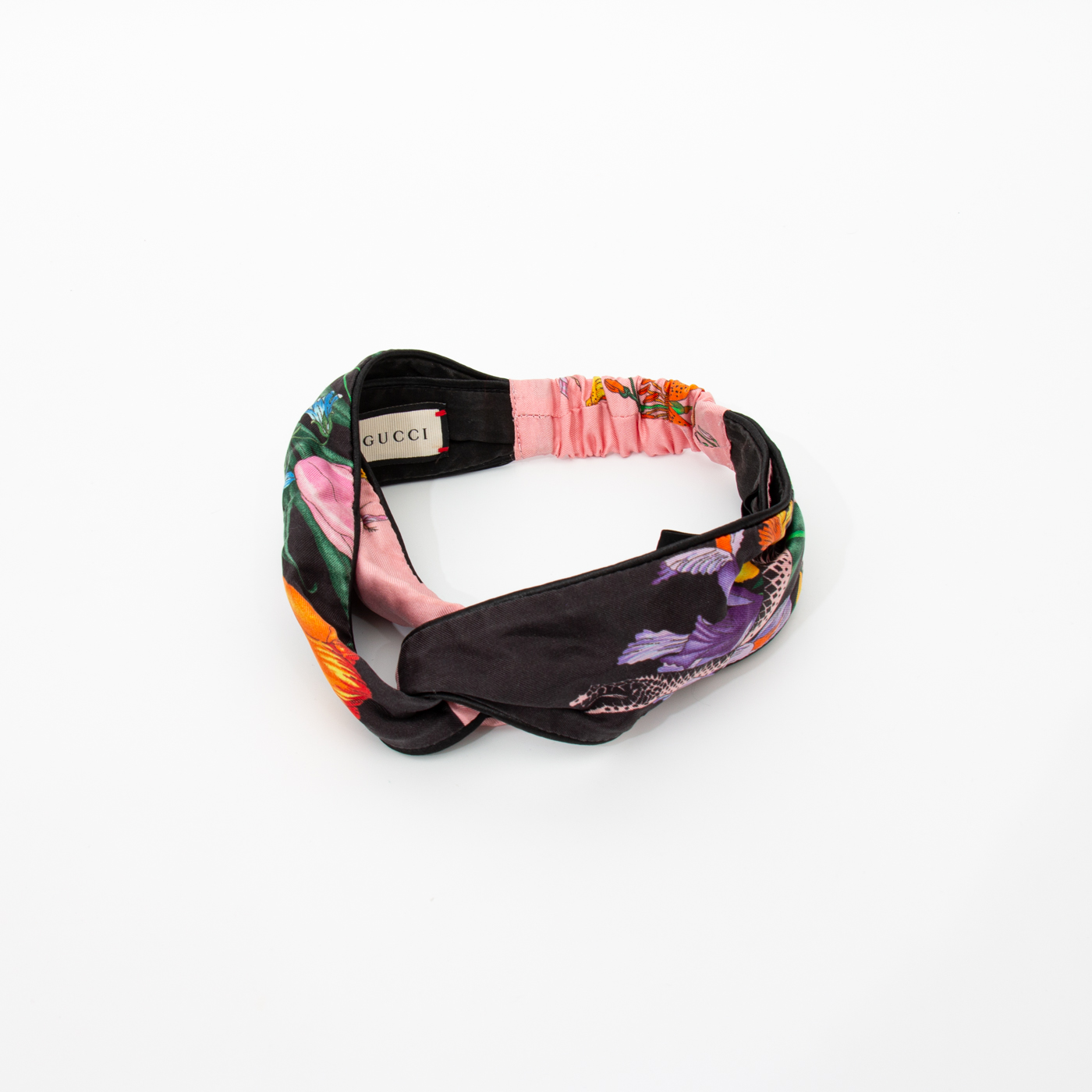 Gucci Haarband Seide Multicolor