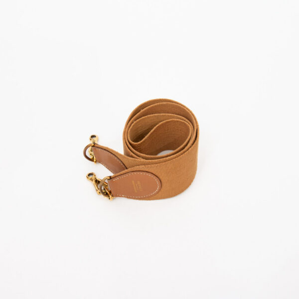 Hermès Kelly Strap Leder Schultergurt Gold