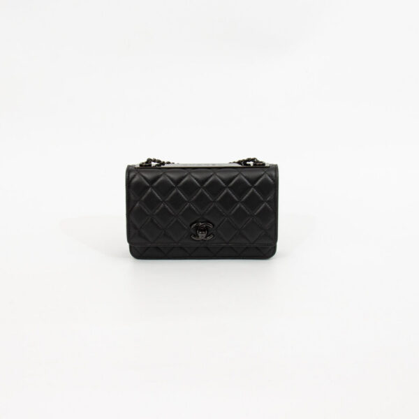 Chanel Tasche Wallet on Chain Trendy All Black C38T9XT2