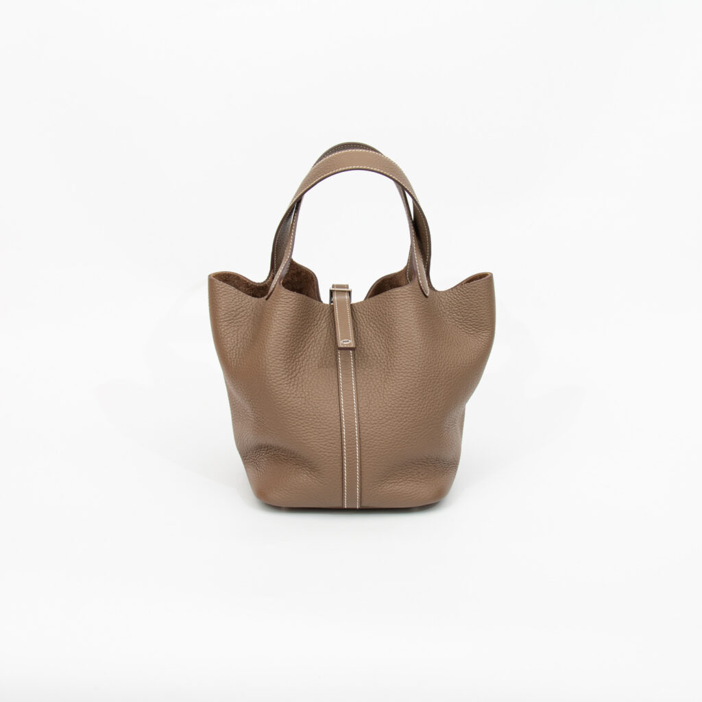 Hermès Picotin 22 Etoupe SHW mit Dustbag
