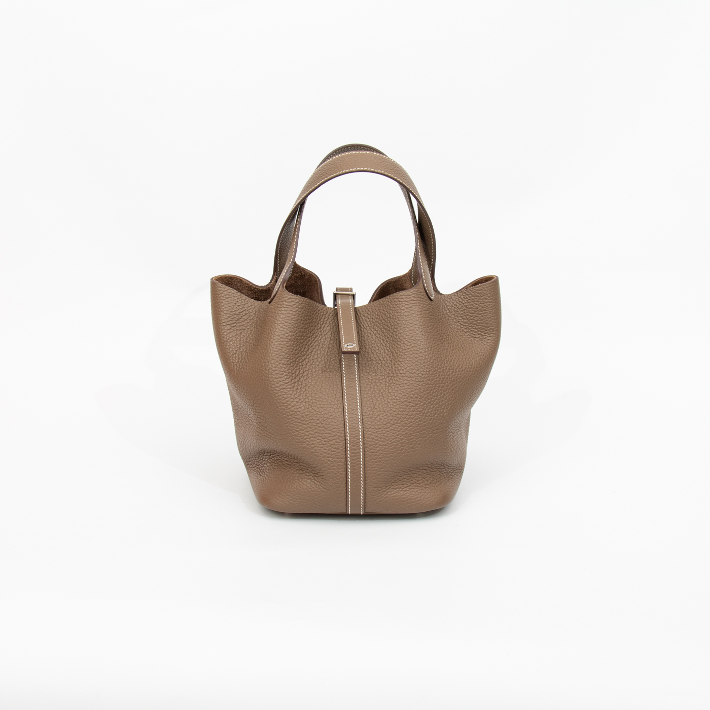 Hermès Picotin 22 Etoupe SHW mit Dustbag