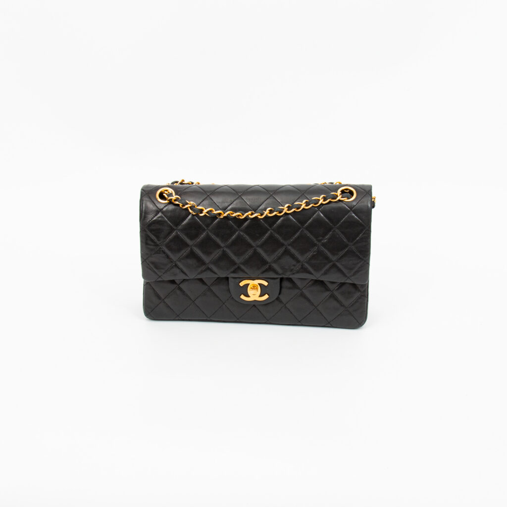 Chanel Timeless Medium Tasche Lambskin Vintage 80er