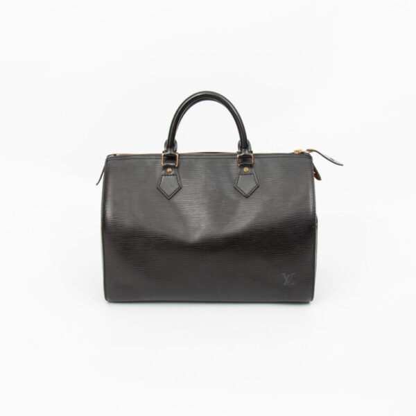 Louis Vuitton Epi Speedy 30 Black Bag 1992 VI0962
