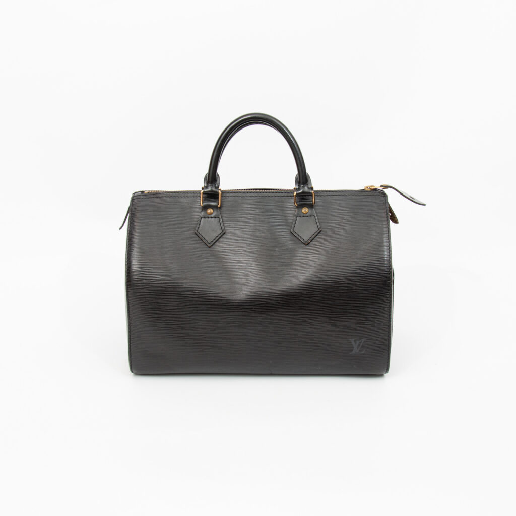 Louis Vuitton Tasche Epi Speedy 30 Schwarz 1992 VI0962